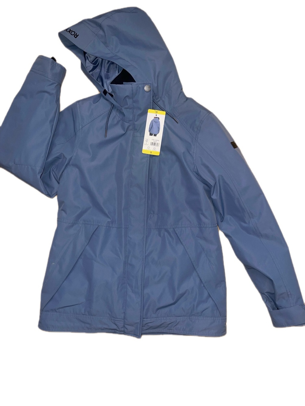 🆕~ Roxy Women's Blue Ski Snowboard Jacket Hooded